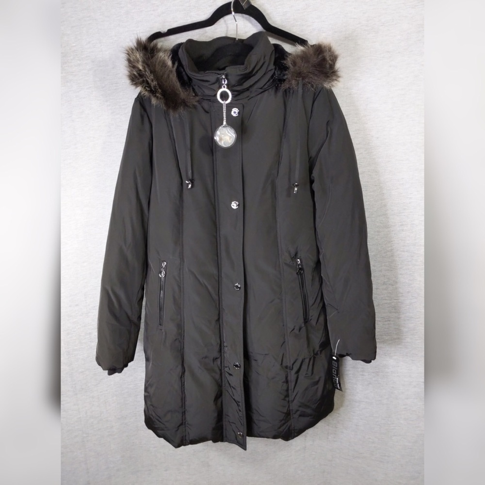 Bianca Nygard Long Down Coat - Picture 1 of 13